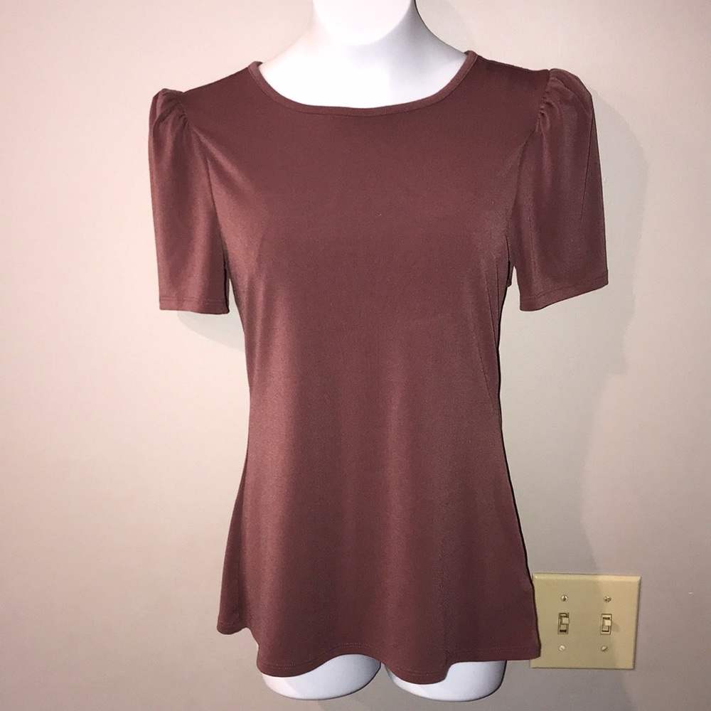 Express Puffy Shoulder Blouse